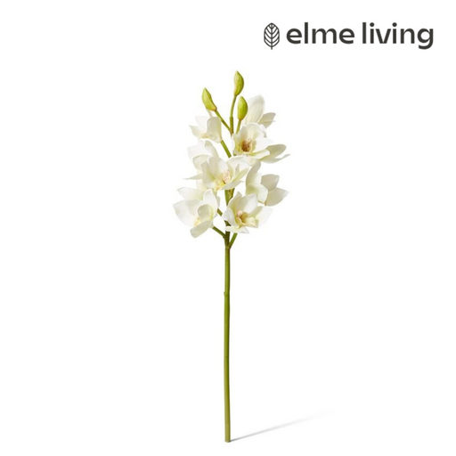 Ronis Orchid Cymbidium Spray White 18x18x61cm