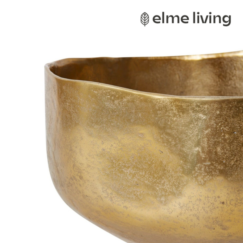 Ronis Orenda Bowl Gold 34x34x18cm