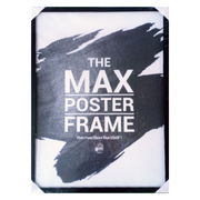 Ornate frame 100% timber 50x70cm black decorative wall frame for posters and art prints – thumbnail