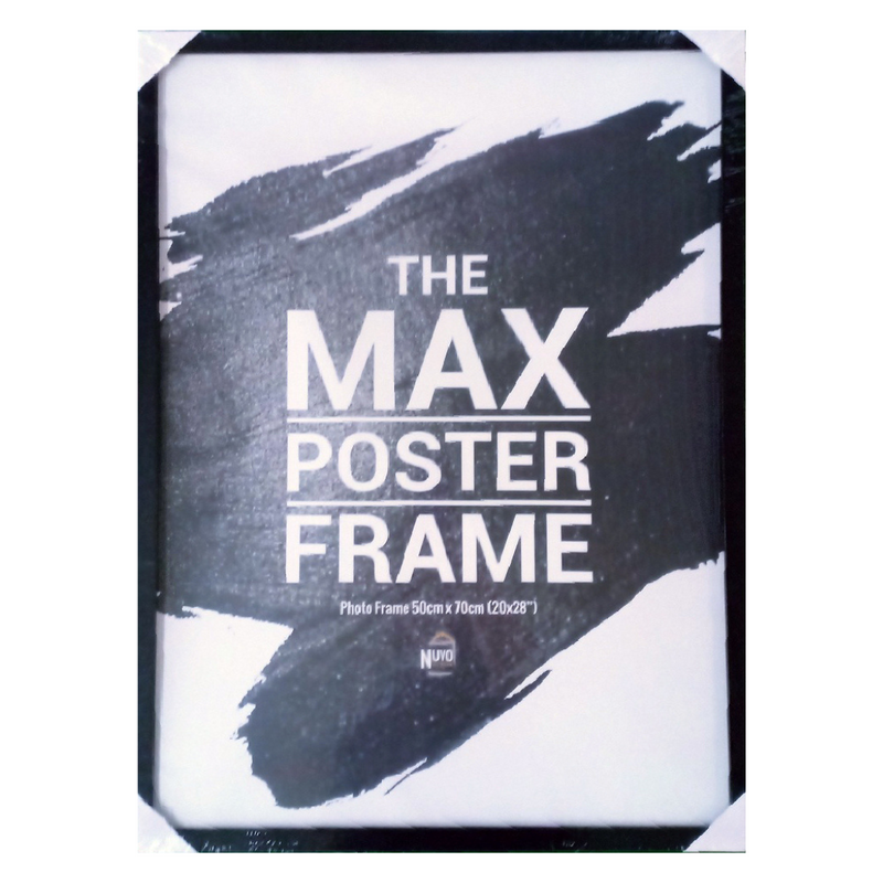 Ornate frame 100% timber 50x70cm black decorative wall frame for posters and art prints