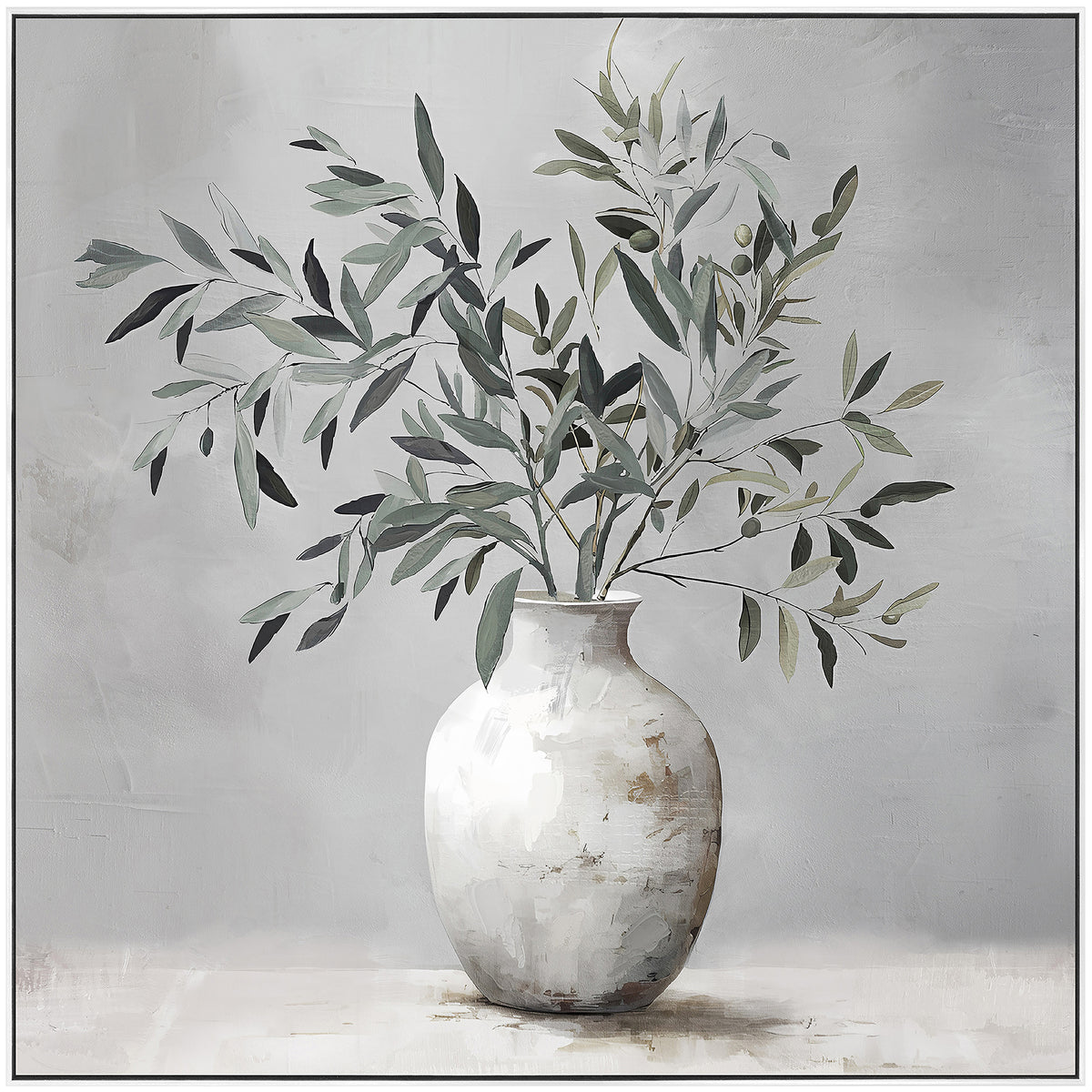 Leafy Lounge Painting 92x92 — Ronis