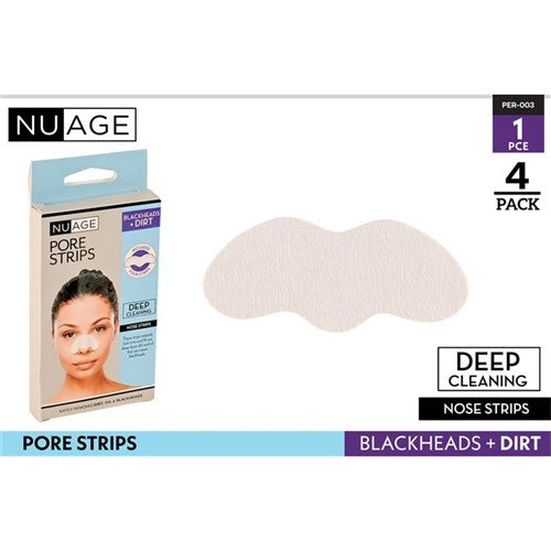 Deep cleansing nose pore strips