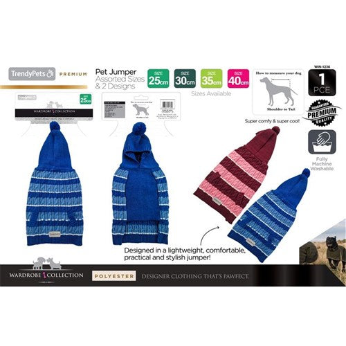 Dog Jumper Knit 25-30-35-40cm Ser10