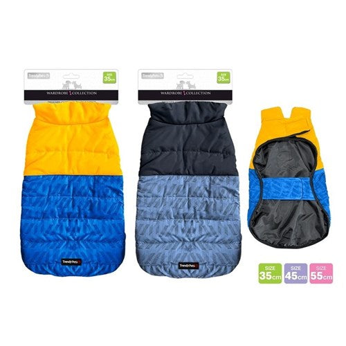 Dog 2 Tone Jacket 35-45-55cm