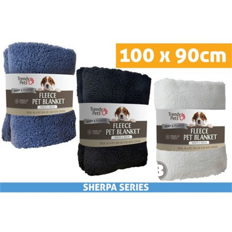 Pet Mat Fleecy Ser1 Throw 100x90cm