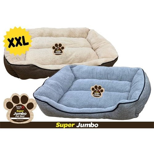 Jumbo Pet Bed 120x100x27cm XXL