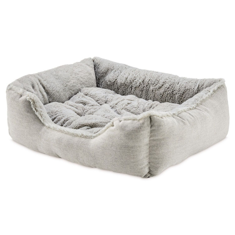 Pet Bed Long Hair Large Asstd