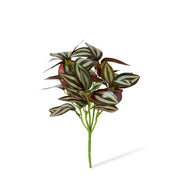 Artificial variegated wandering jew bush 28cm – thumbnail