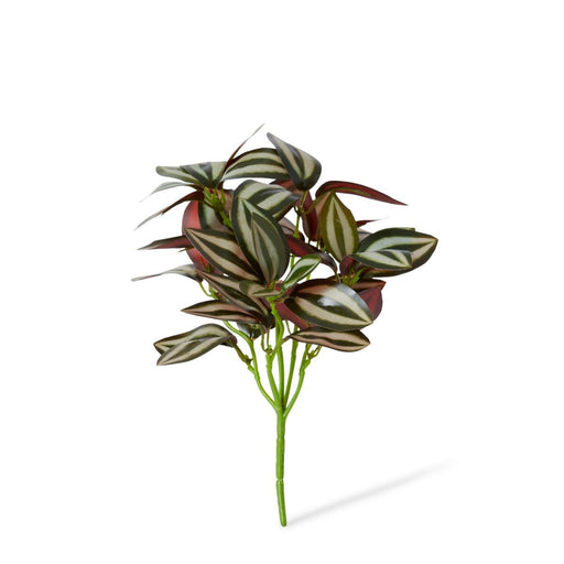 Artificial variegated wandering jew bush 28cm