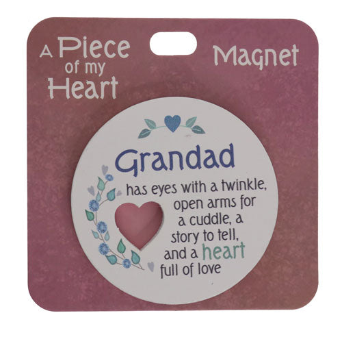 Grandad themed fridge magnet