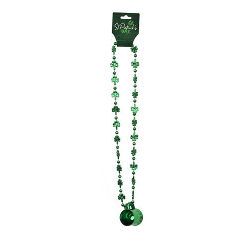 Beer mug beaded party necklace