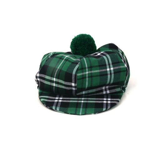 St Patrick tartan party cap