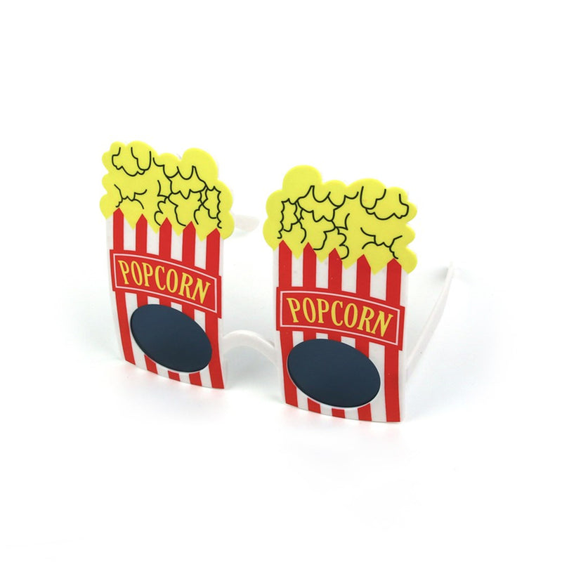 Popcorn novelty party glasses