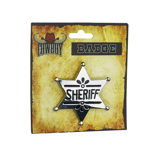 Metal sheriff badge accessory