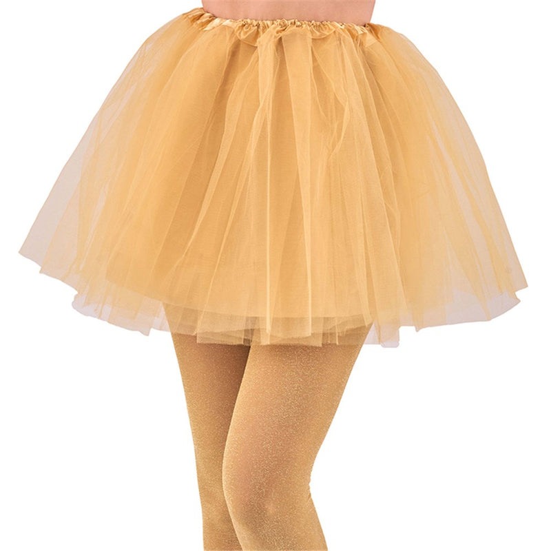 Gold four-layer adult tutu skirt 40cm