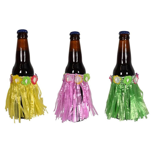 Assorted mini hula skirts for drinks