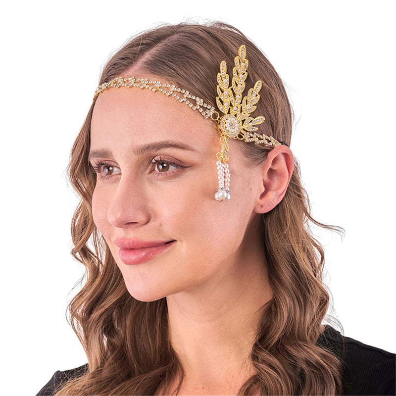 Jewelled flapper headband for 1920s party look