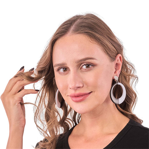 1960s mod style statement earrings
