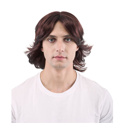 1970s heartthrob style wig with retro shape