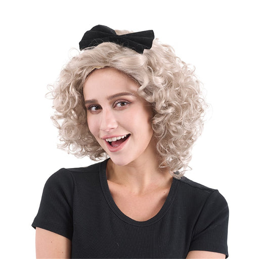 1980s wild child wig with big teased volume