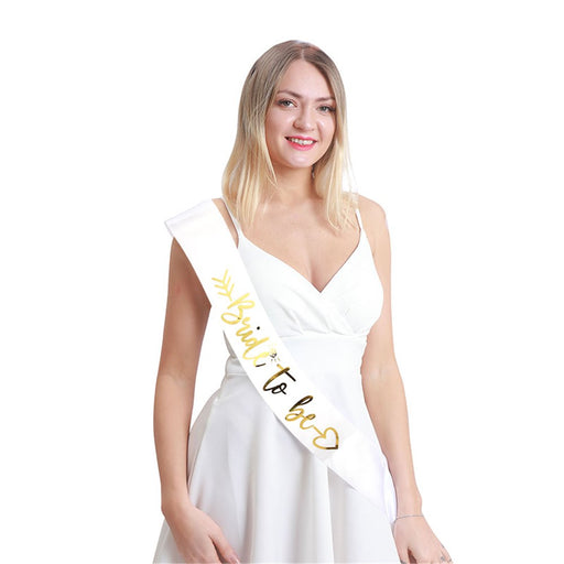 Bride To Be party sash