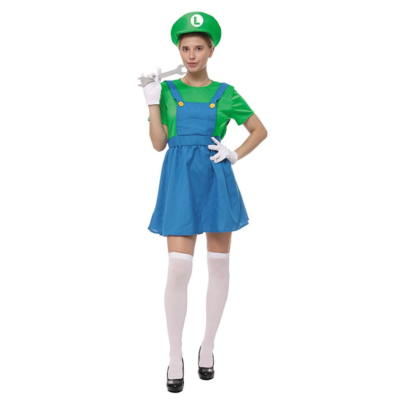 Girl Plumbers Green Size S