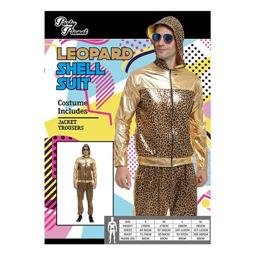 Leopard Shell Suit M