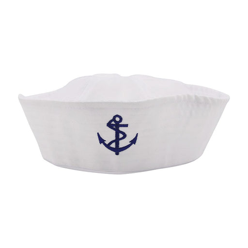White sailor doughboy hat