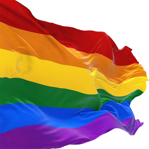 Large rainbow pride flag 90x150cm