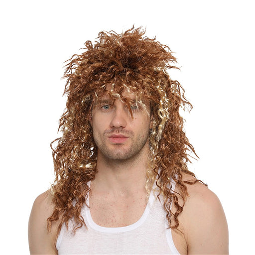 Rocker style costume wig