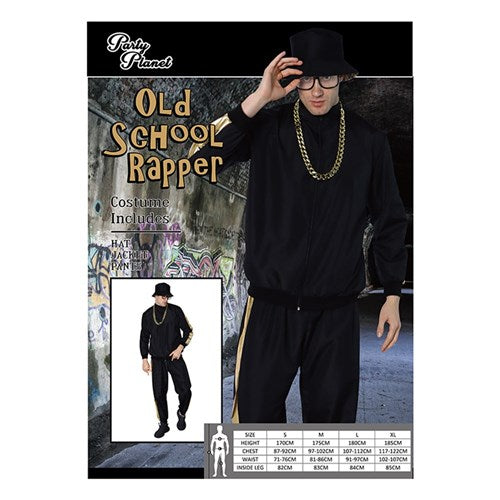 Old School Tracksuit Rapper Size XL