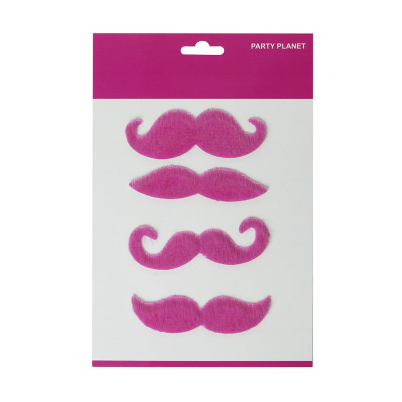 Pink moustache costume pack
