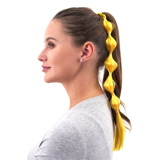 Yellow boho braid hair accessory