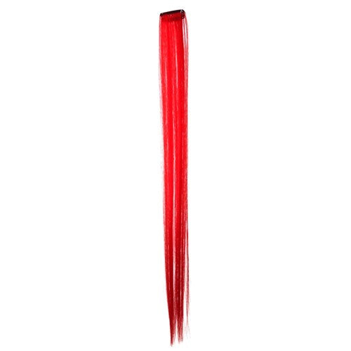 Red costume hair extension