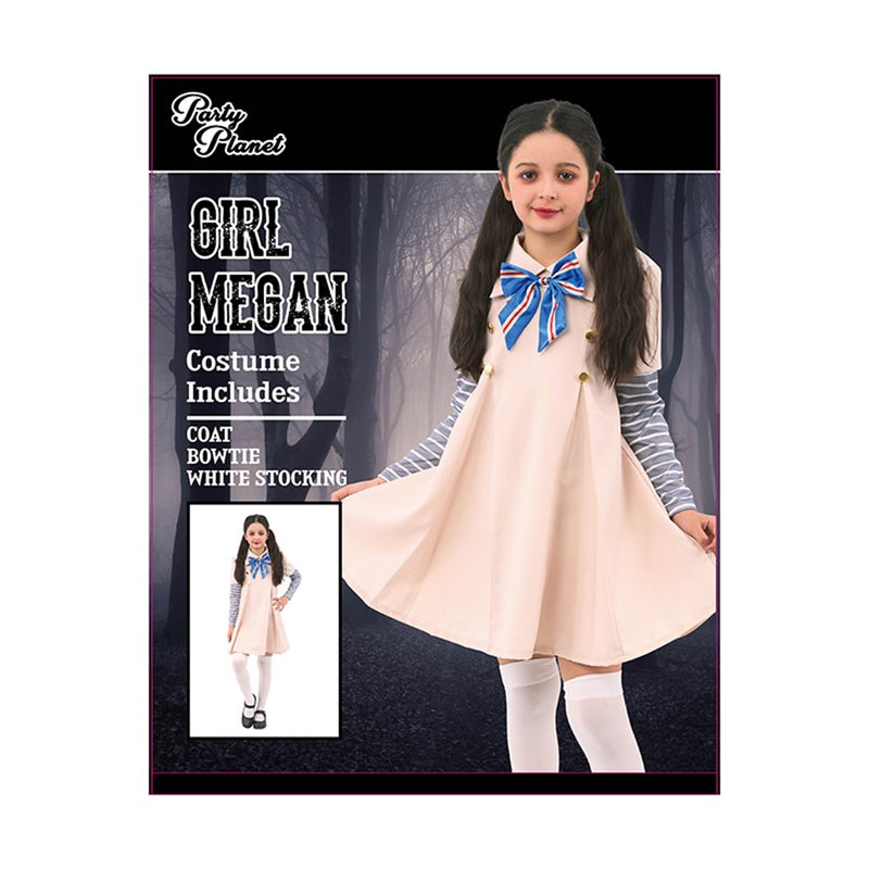 Girl Megan movie character costume