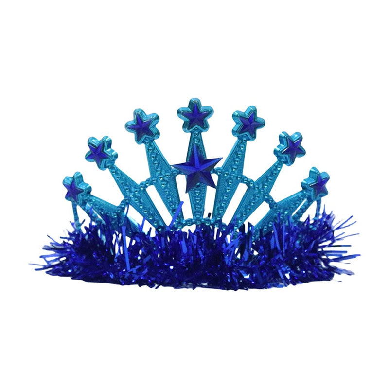 Blue tiara costume accessory
