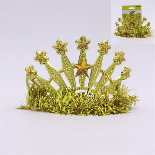 Yellow tiara costume accessory