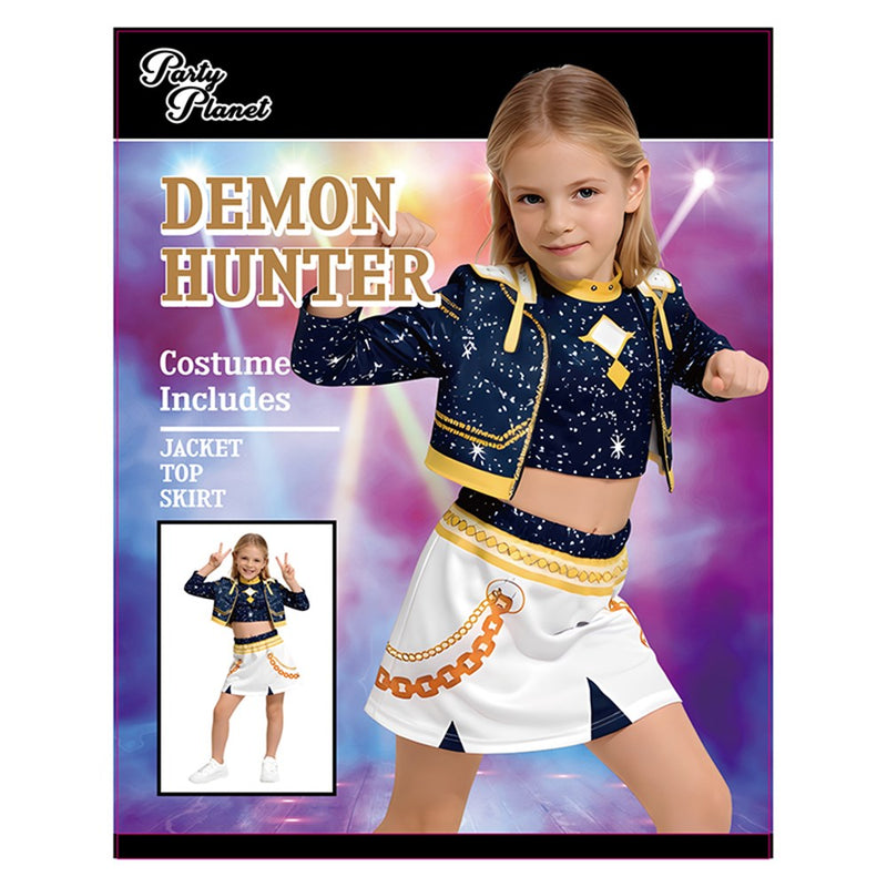 Girl demon hunter costume large size