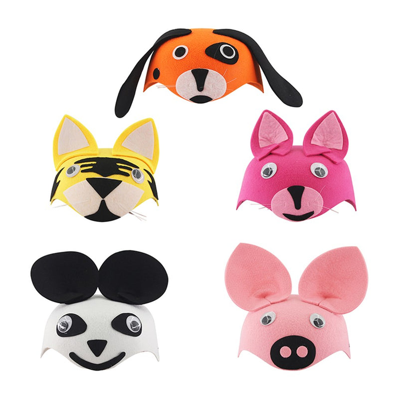 Non-woven animal costume hat