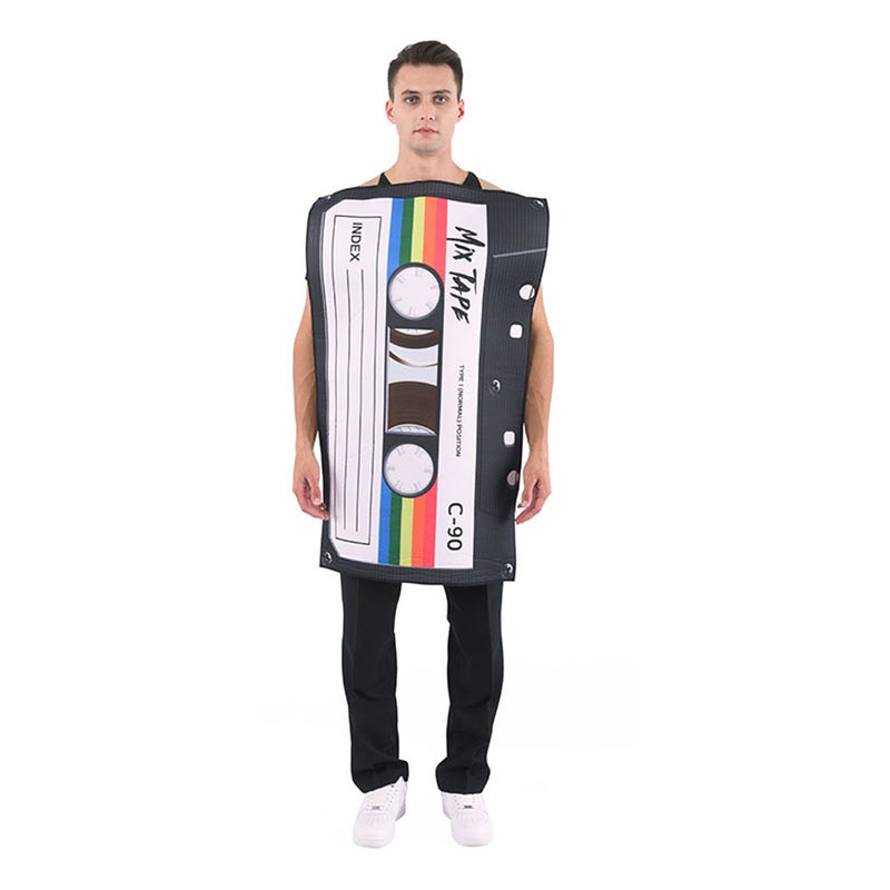 Retro Cassette Tape Costume – One Size