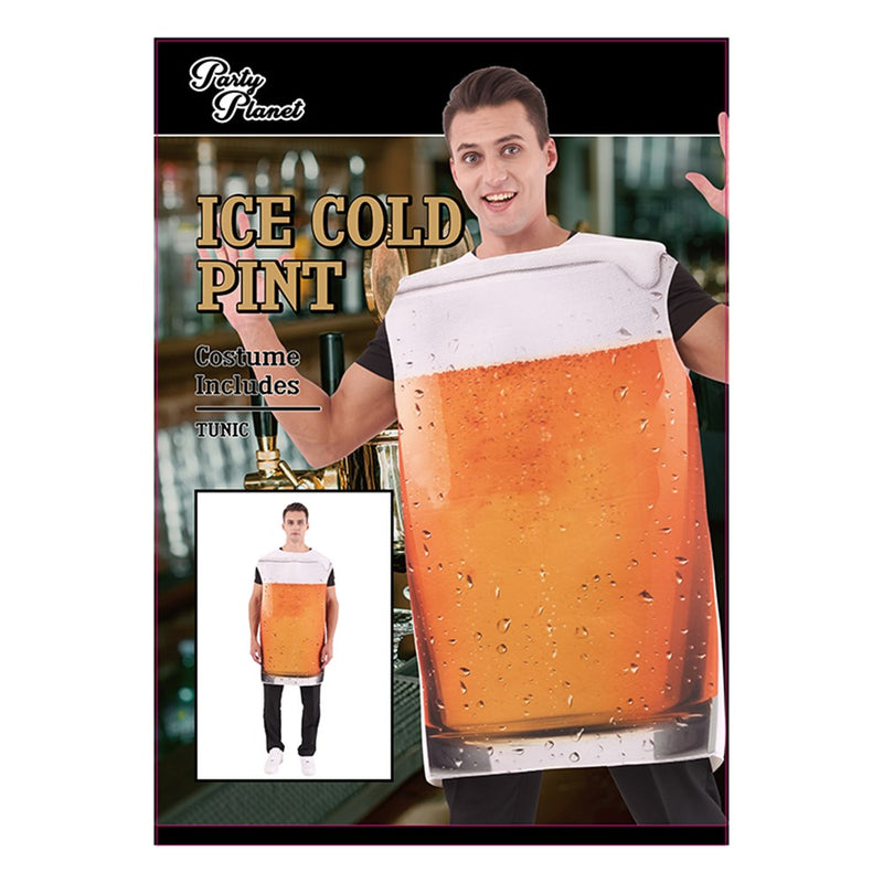 Ice Cold Pint Costume - One Size
