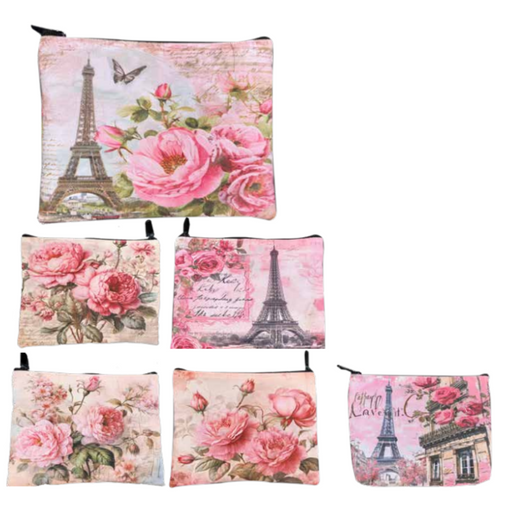 Ronis Paris Vintage Cosmetic Bags 22x16cm Assorted