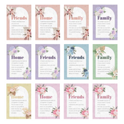 Ronis Pastel Arch Inspirational Plaques 12.7x17.78x0.9cm Assorted