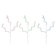 Ronis Pastel Plush Spiral Swizzle Stick 66cm Assorted