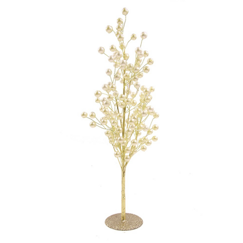 Ronis Pearl Beaded Tree 42cm