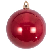 Ronis Pearl Bauble 30cm Red