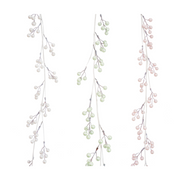 Giant iridescent poinsettia Christmas flower decoration assorted