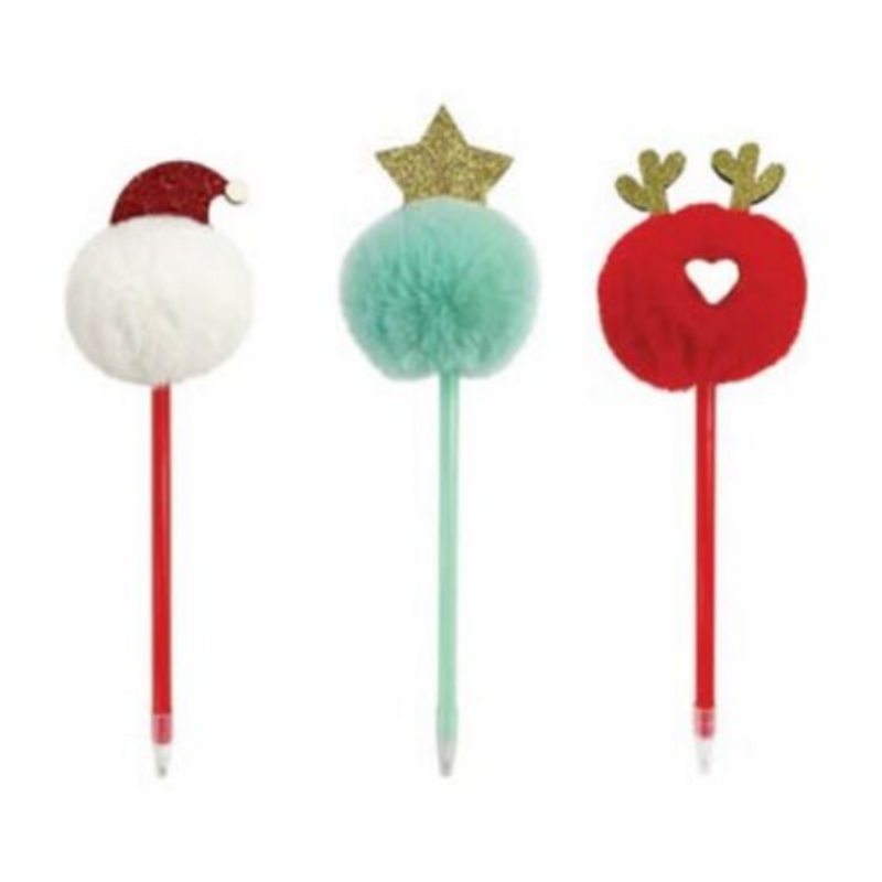 Ronis Pen Pompom Characters Assorted