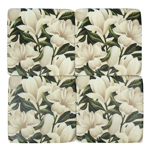 Ronis Petal-tial Resin Coaster 10cm Set of 4