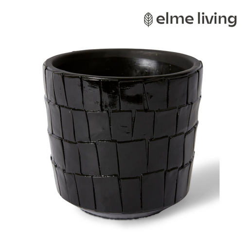 Ronis Peyton Pot 18x18x16cm Black